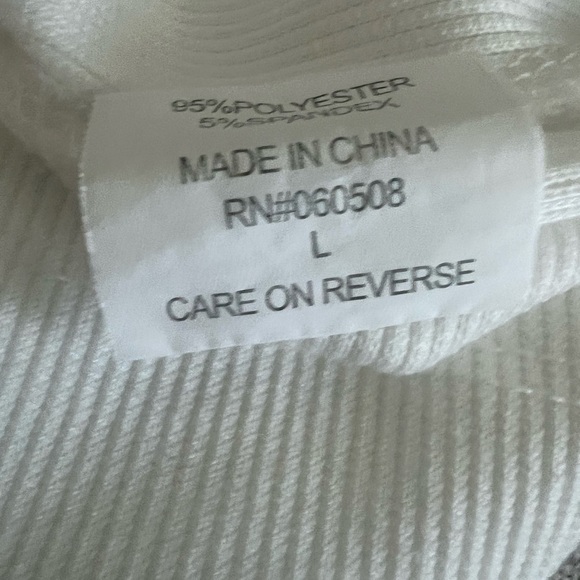 Angie Cream Sleeveless Fitted Crop Tank Top - Picture 5 of 5